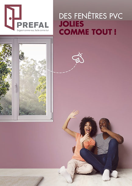 Des fenêtres PVC jolies comme tout